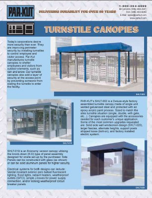Turnstile Canopies