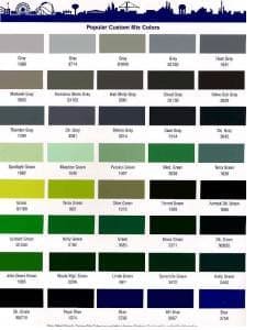 Axalta Color Chart